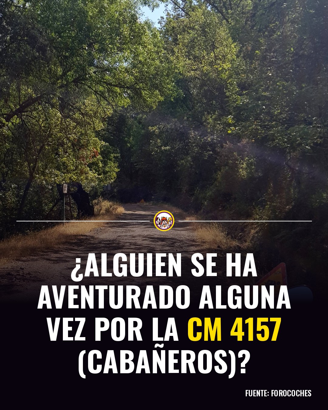 ¿Alguien se ha aventurado alguna vez por la CM 4157? (Cabañeros)