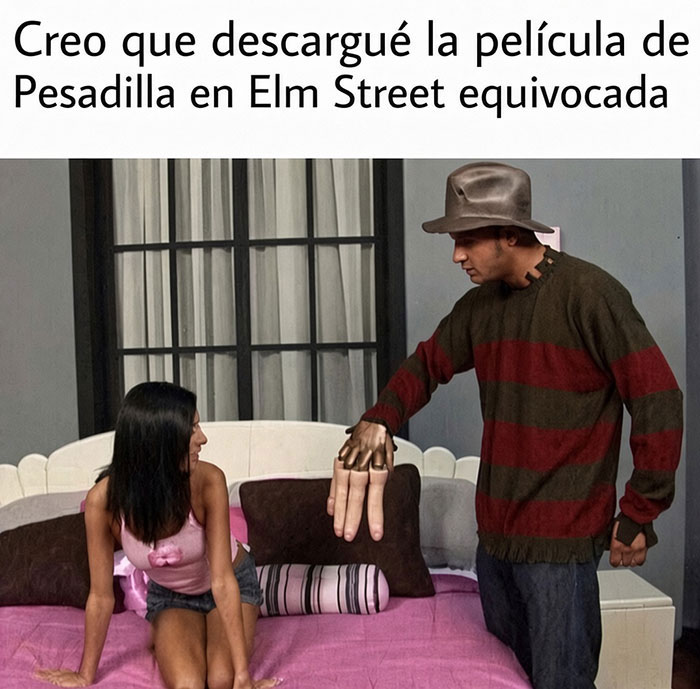 Creo que descargué la película de Pesadilla en Elm Street equivocada