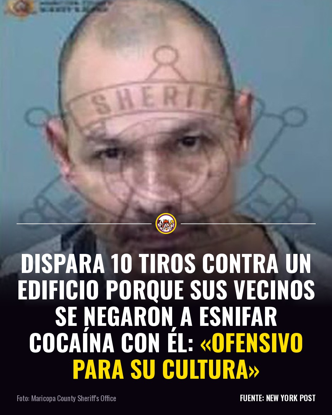 Samuel Ellery Sedgwick, en su ficha policial